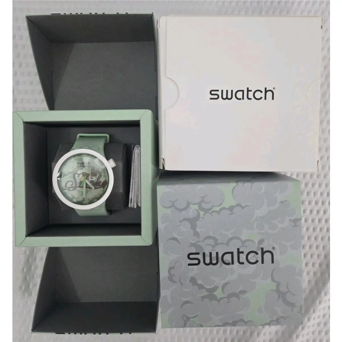 Swatch UP IN Smoke Big Bold 2022 Pufffframic Collection- SB03Z103