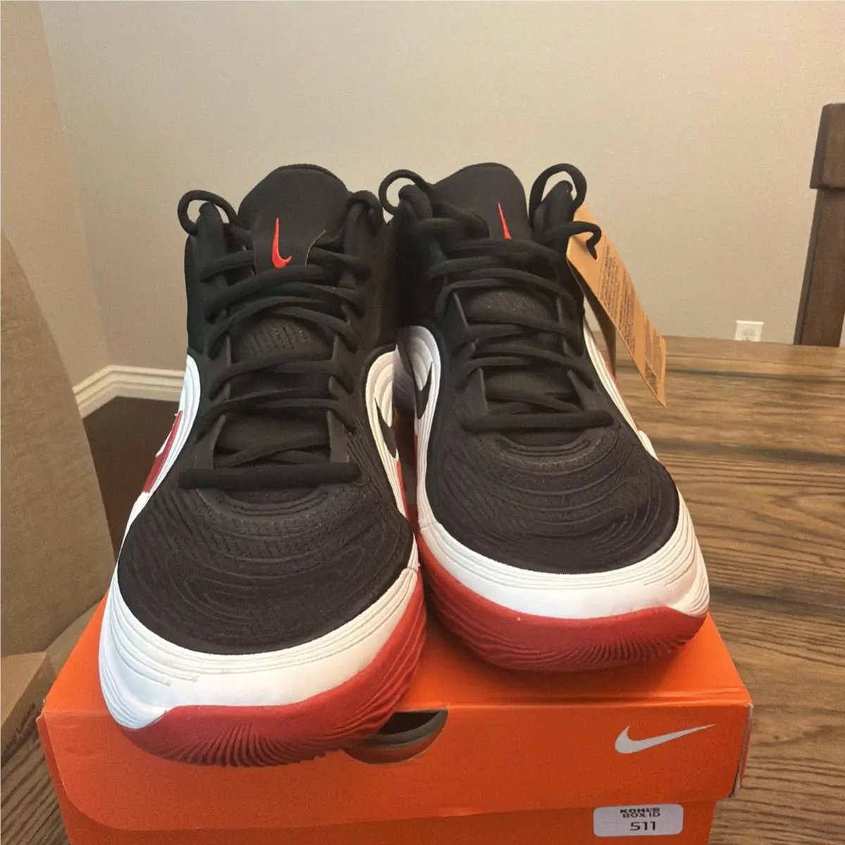 Nike shoes - NIKE PRECISON - PRECISON - IH1105-003 - Red White Black 0