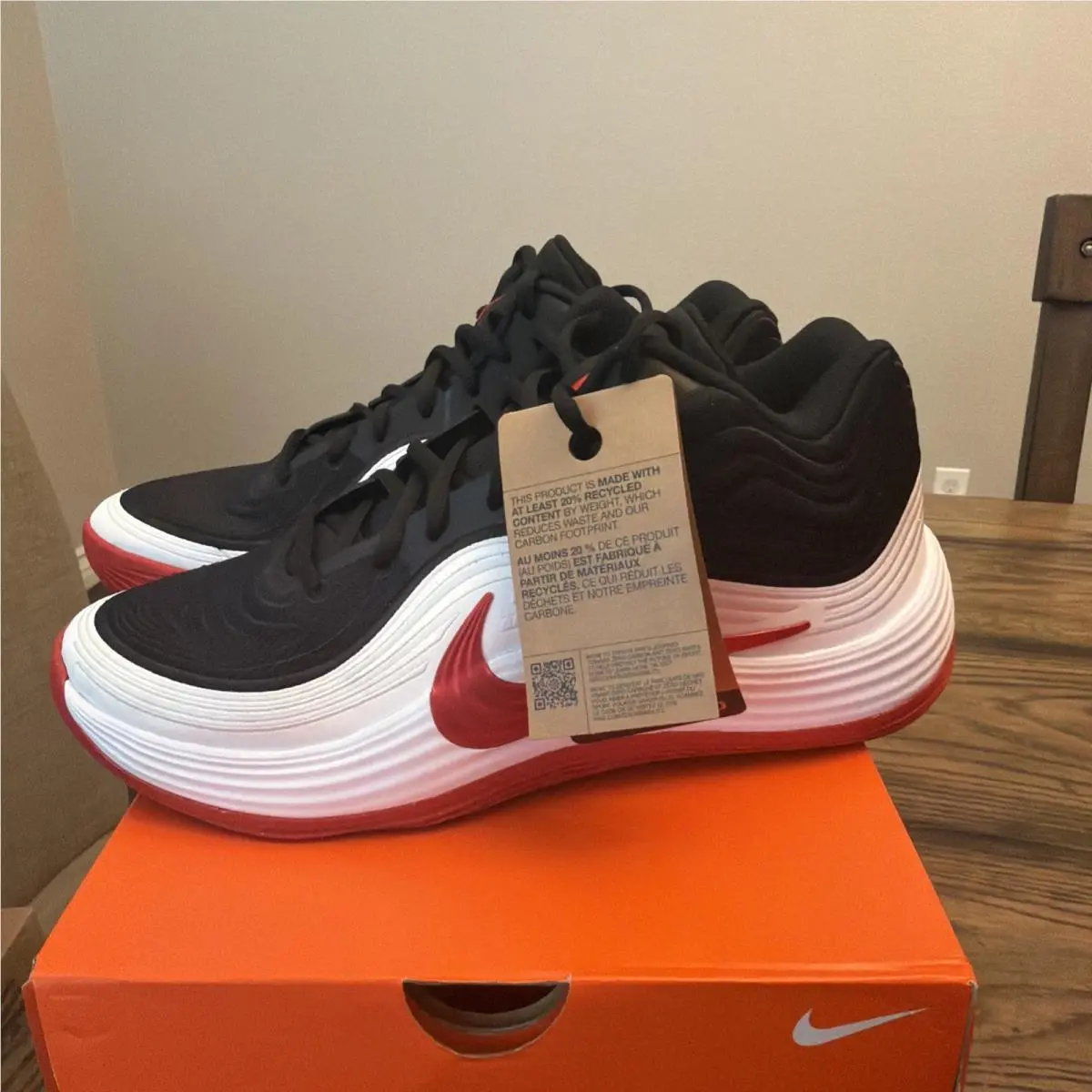 Nike shoes - NIKE PRECISON - PRECISON - IH1105-003 - Red White Black 1