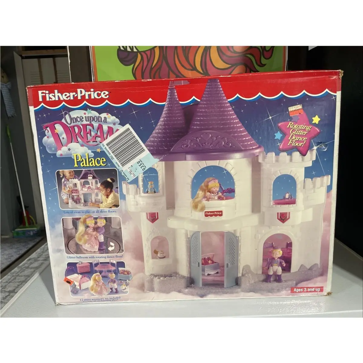 Fisher-price Once Upon a Dream Playset 74700 1995 w/ Accessories