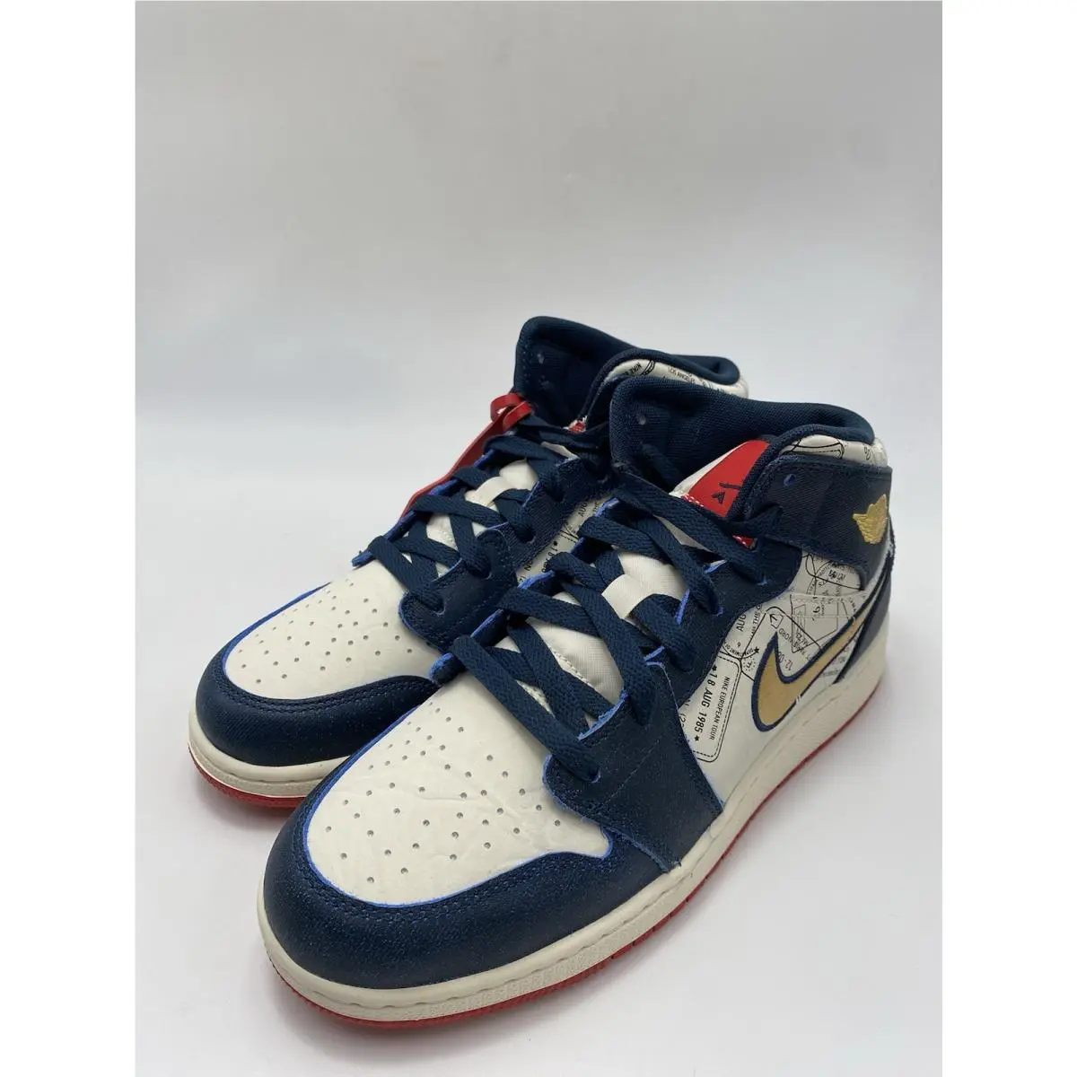 Nike shoes - Nike Air Jordan 1 - Air - FN1353 400 - Armory Navy/Metallic Gold (UPC: 196975541461) 2