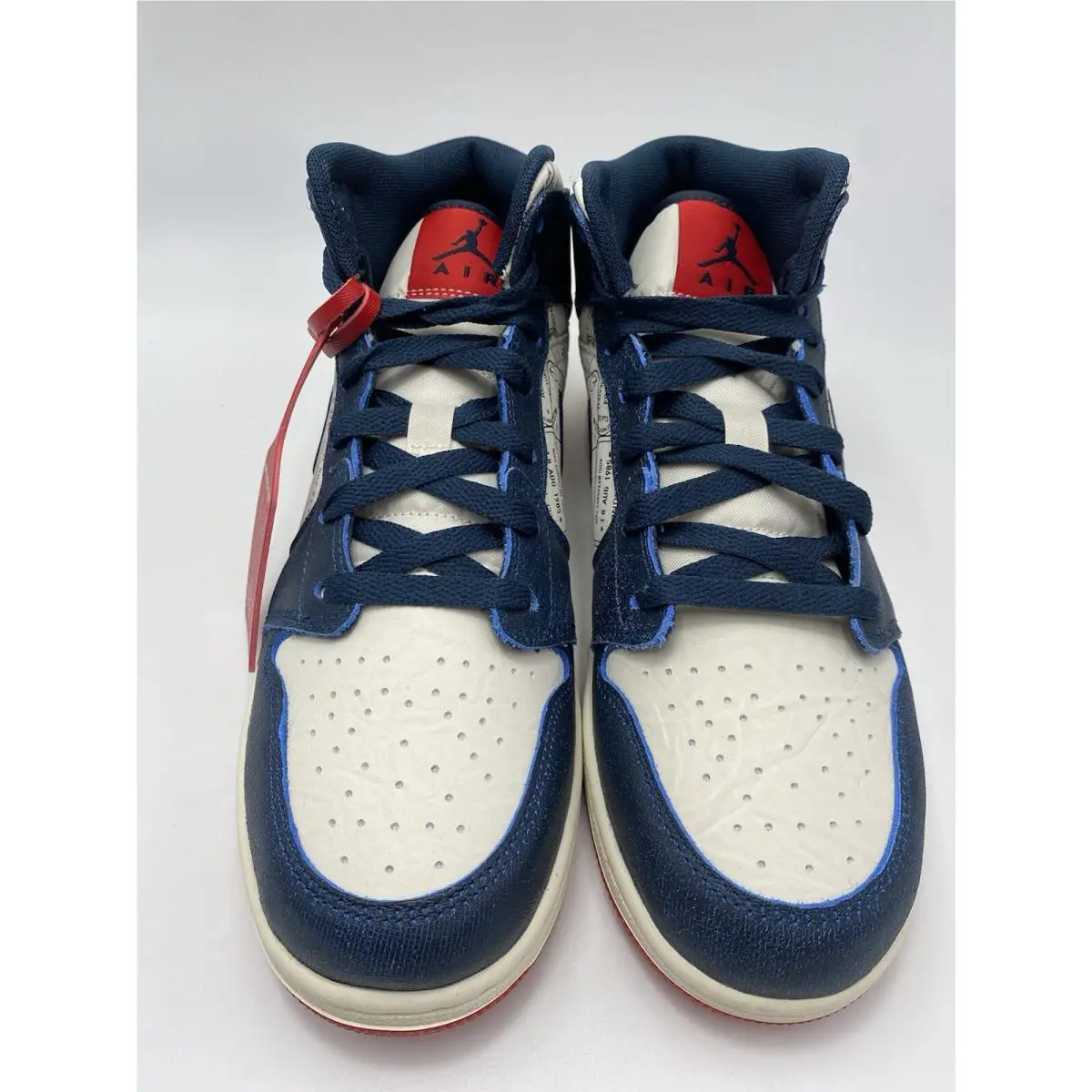 Nike shoes - Nike Air Jordan 1 - Air - FN1353 400 - Armory Navy/Metallic Gold (UPC: 196975541461) 3