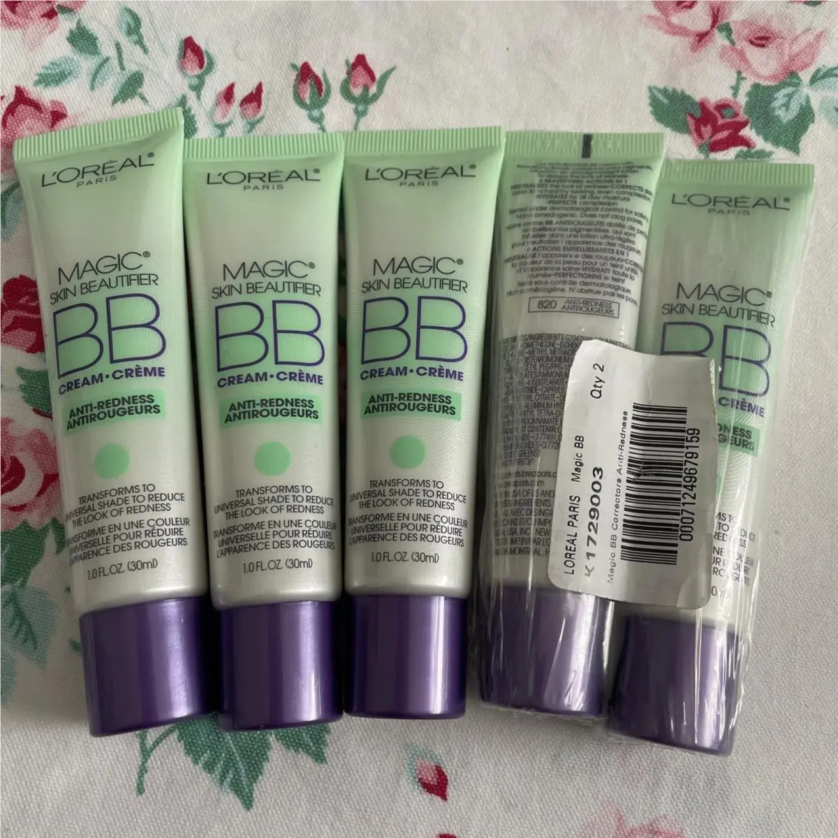6 Loreal Paris Magic Skin Beautifier BB Cream Anti-redness 1oz Read See