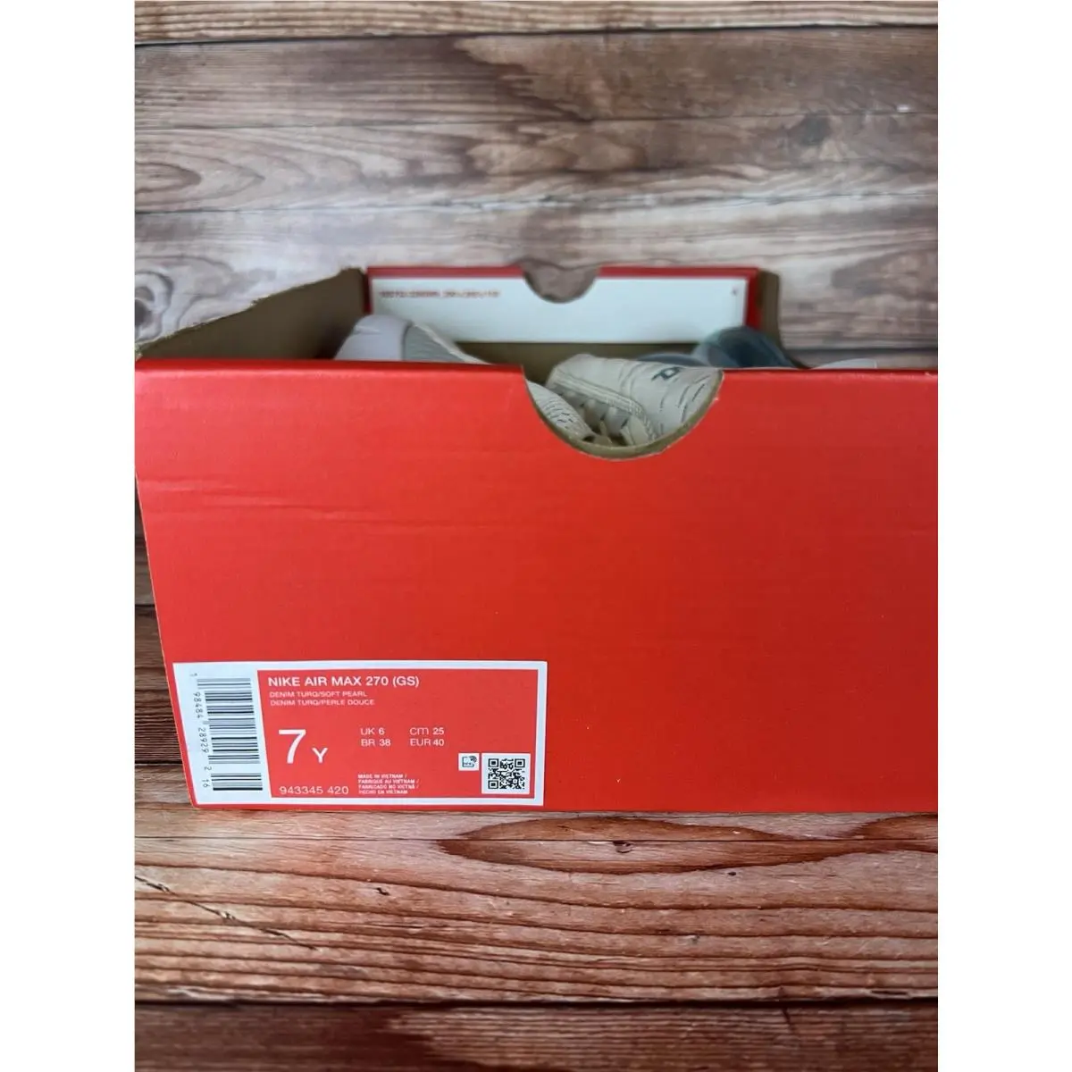Nike shoes - Nike Air Max 270 - Air Max - 943345-420 - Blue 4