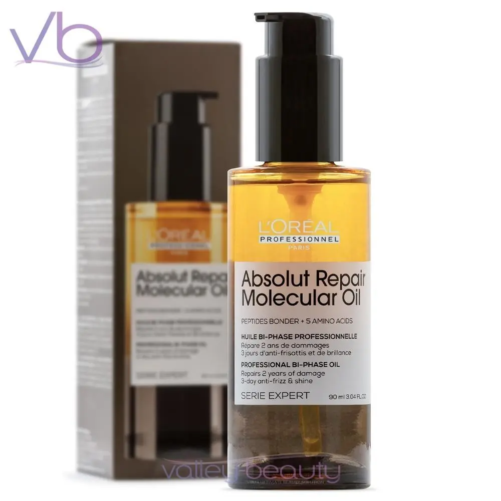 L`oréal L’oreal Absolut Repair Molecular Oil Anti-frizz Repairs 2 Years of Damage