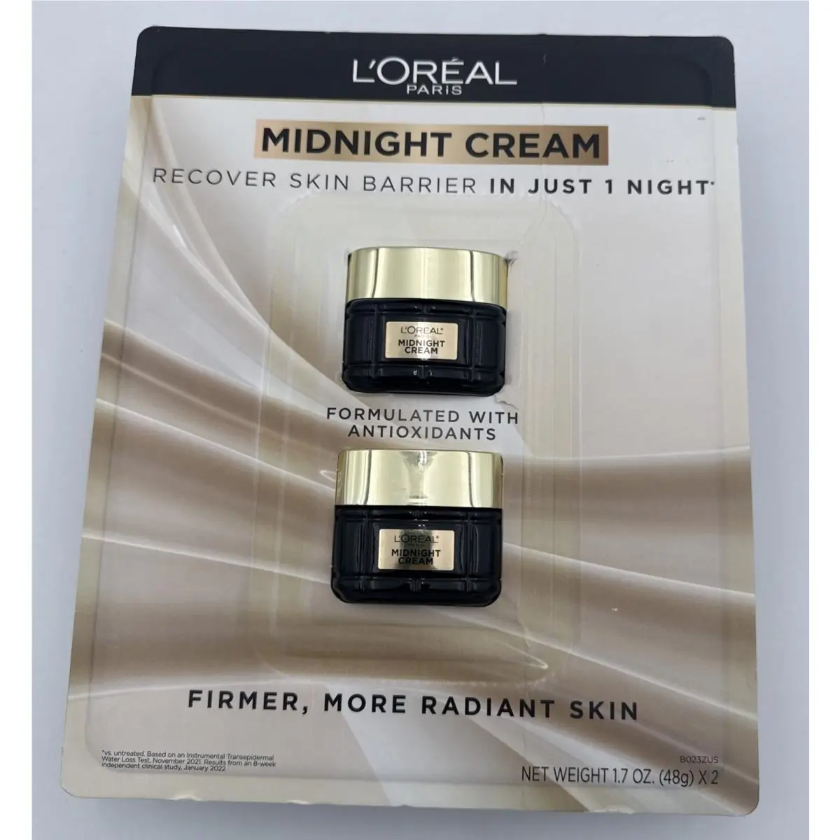 2 Pack L`oreal Paris Age Perfect Cell Renewal Midnight Face Cream 1.7oz