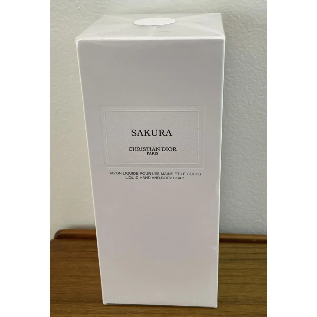 Christian Dior Sakura Liquid Hand Body Soap 300ml 10oz Box