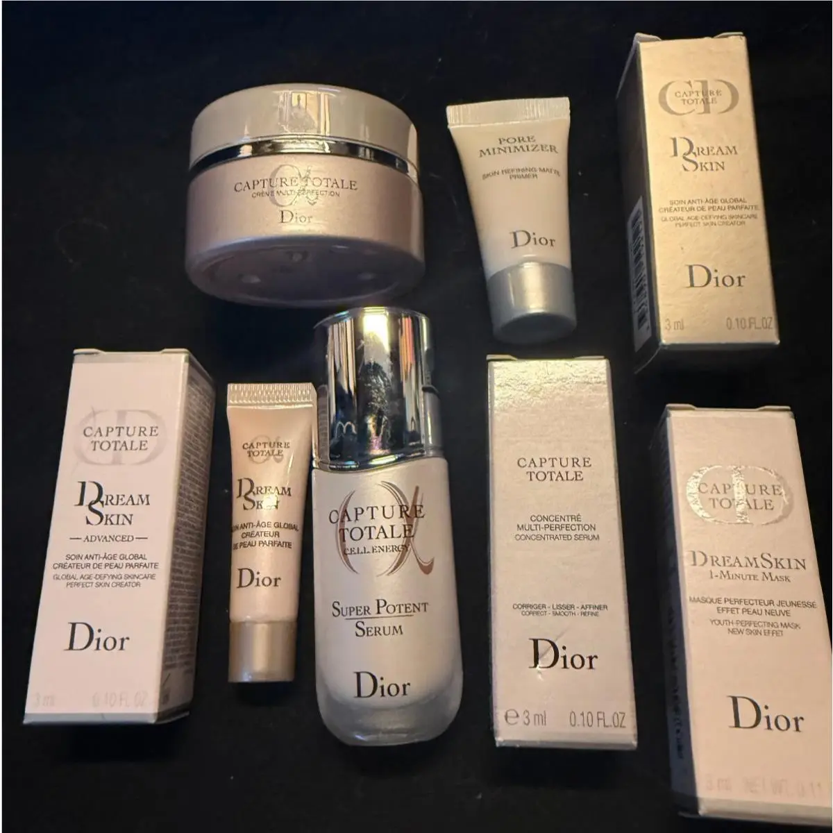 8 Piece Lot Dior Skin Care Samples
