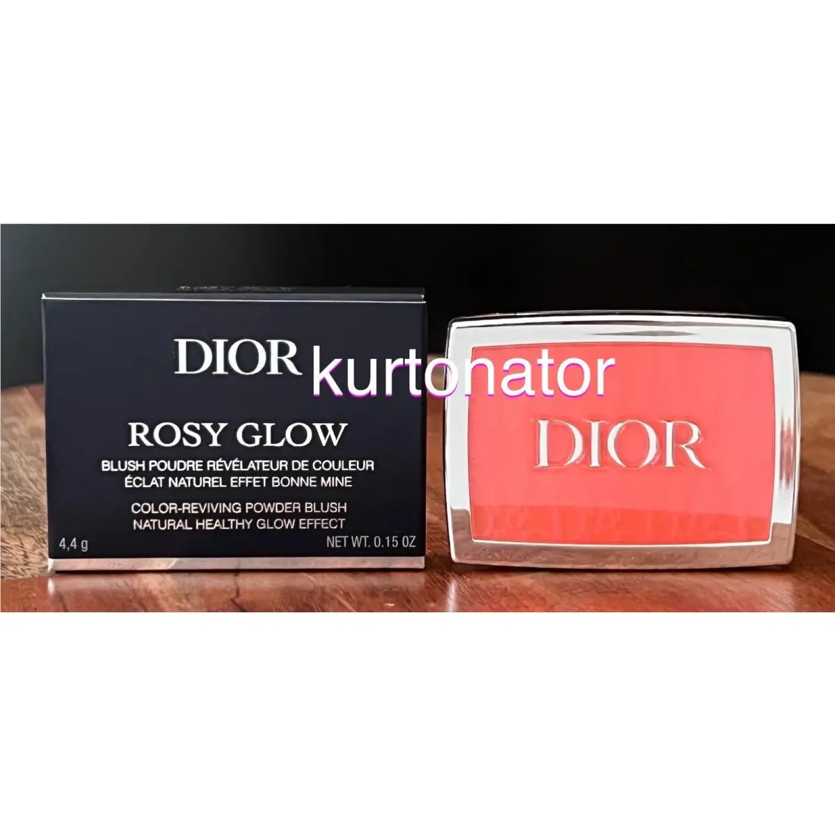 Dior Rosy Glow 061 Poppy Coral Blush EU Import