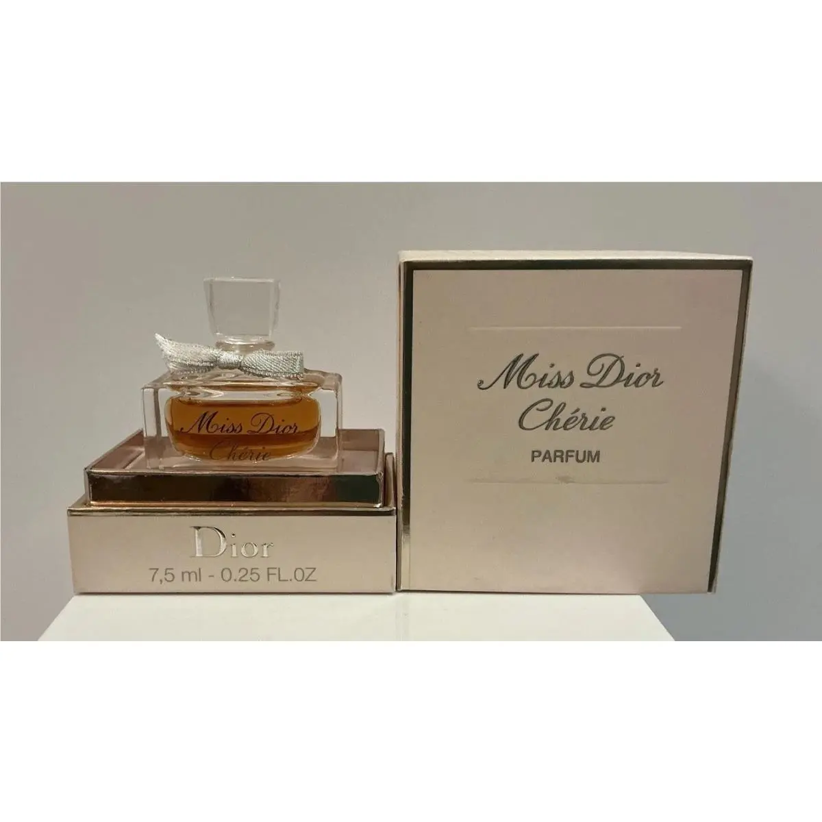 Miss Dior Cherie Parfum Perfume 7.5 ML .25 OZ Travel Size Rare