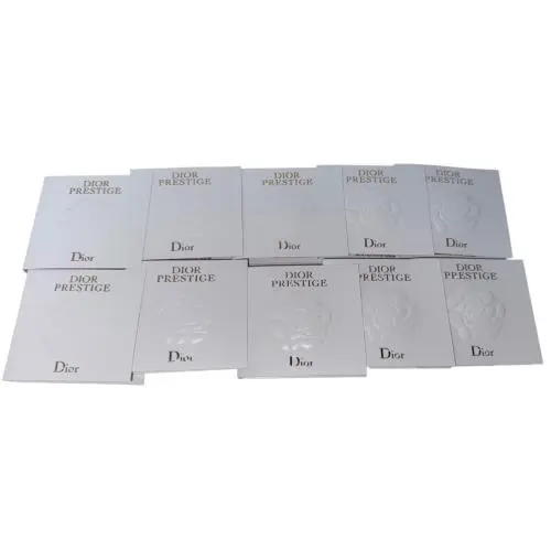 Dior Prestige Luxury Skincare Sample Lot x10 Anti Aging Sachets Travel High End