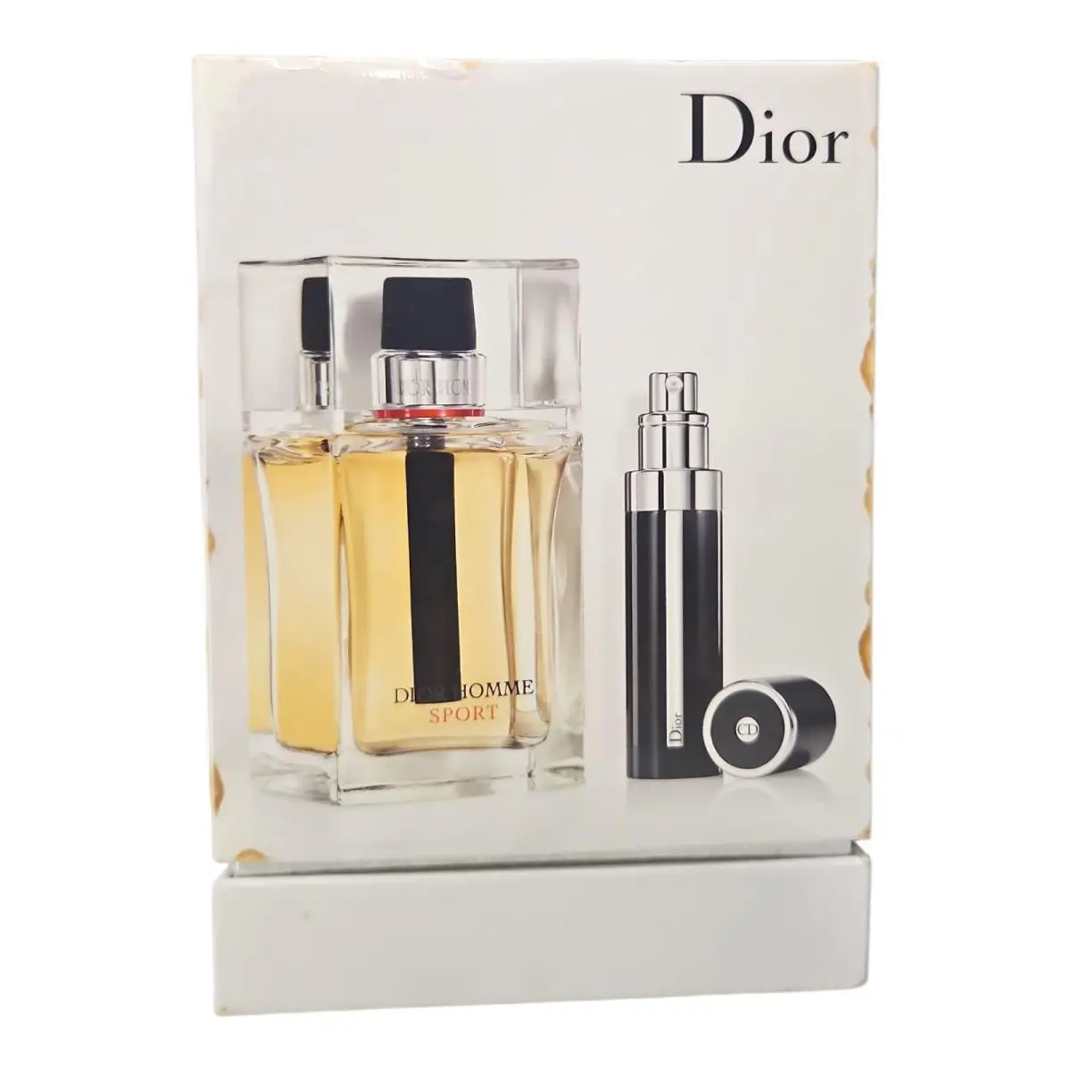 Dior Homme Sport BY Christian Dior Edt For Men /refilable 0.25 Oz Stained Box