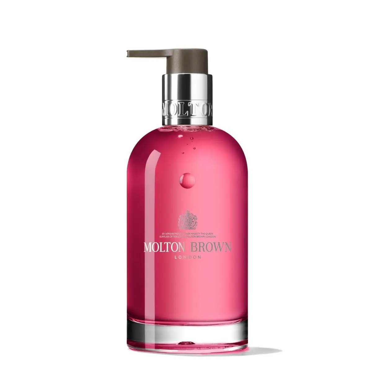 Fiery Pink Pepper Liquid Hand Soap Glass Bottle 6.76 fl oz by Molton Brown