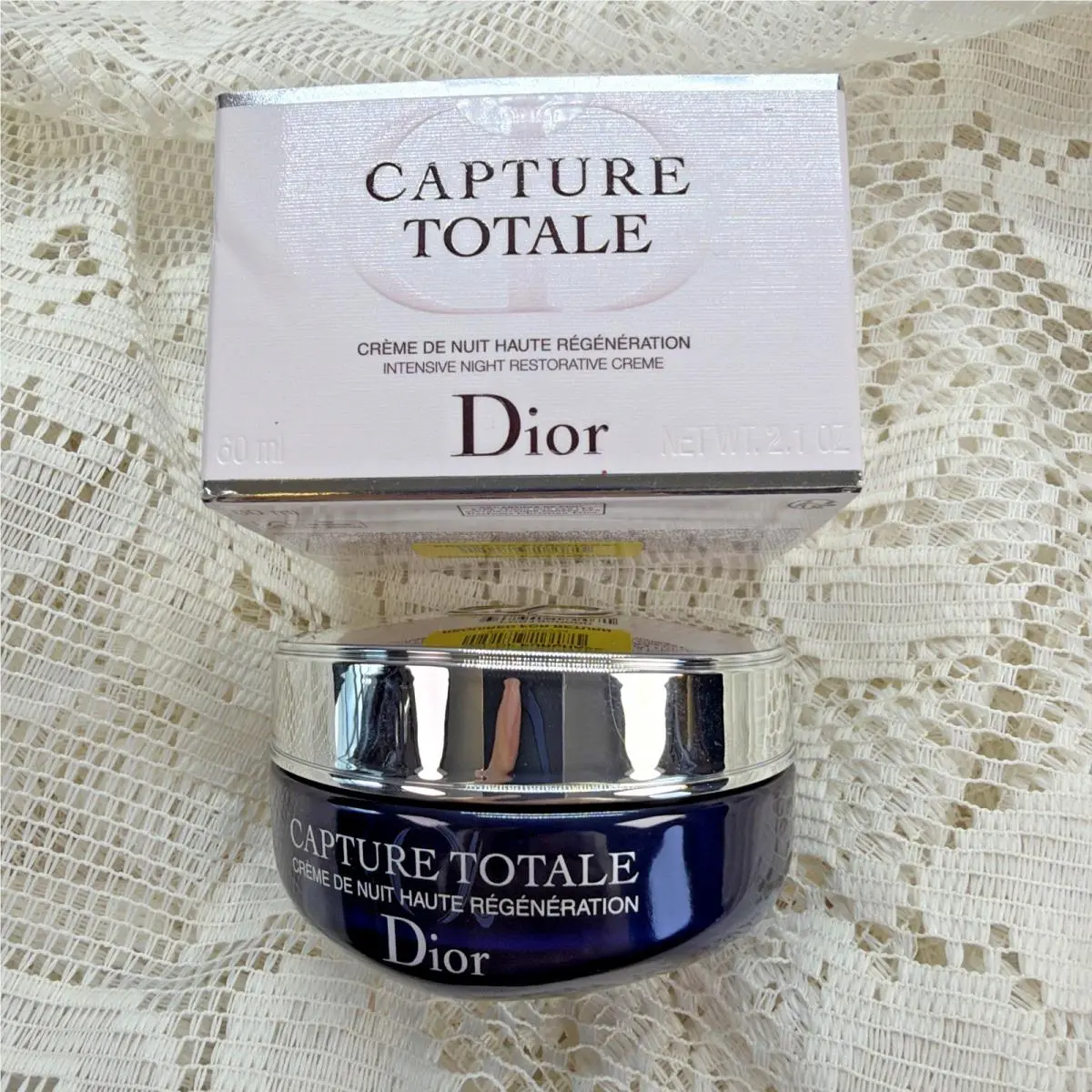 Dior Capture Totale Intensive Night Restorative Creme Cream 60mL 2.1oz