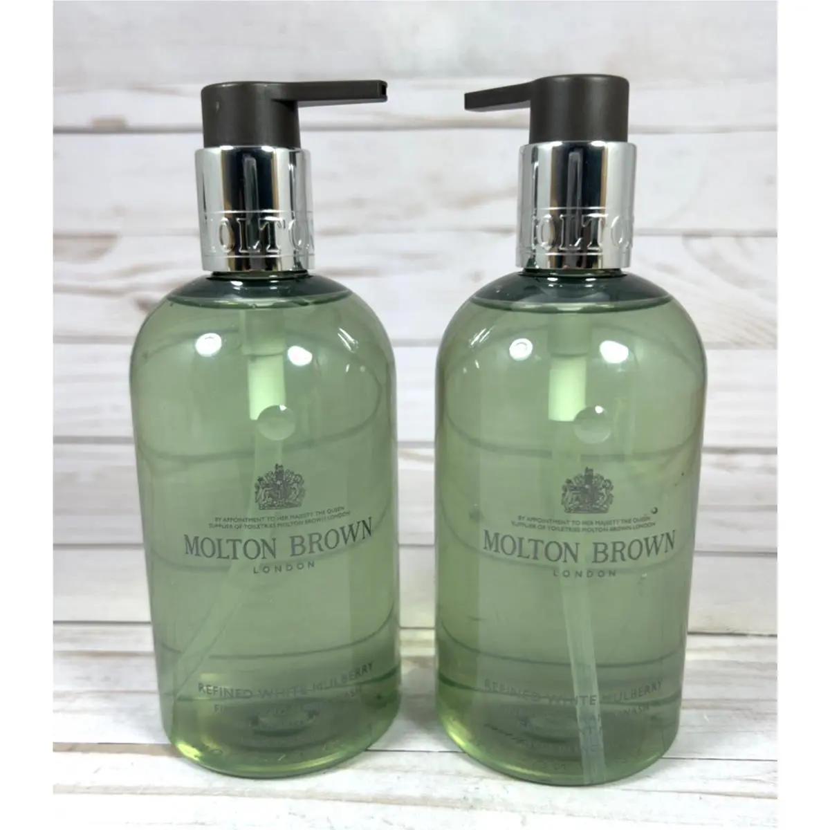 Refined White Mulberry Fine Liquid Hand Soap Gel 10oz 2Pack by Molton Brown