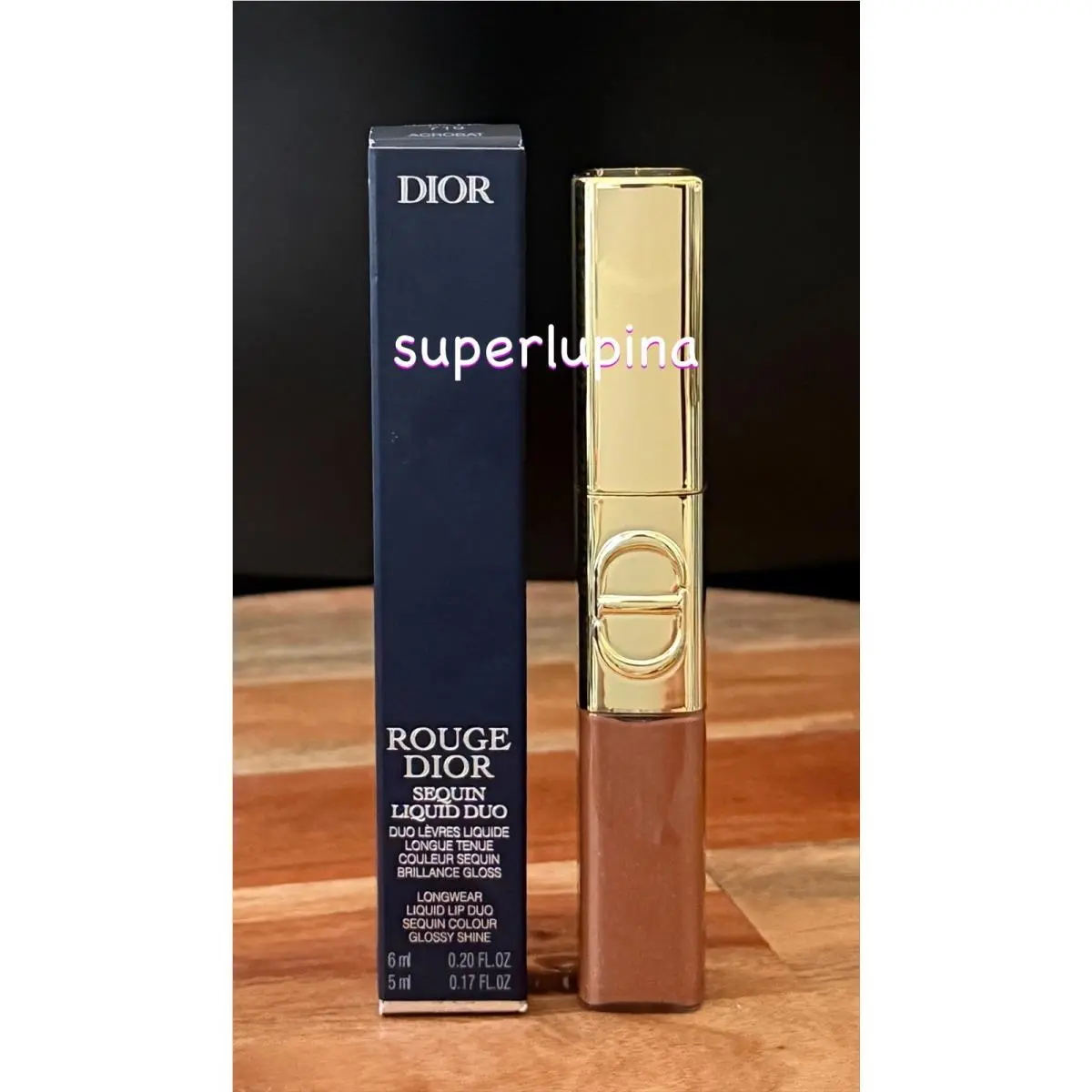 Dior Rouge Dior 719 Acrobat Sequin Liquid Duo Lip Color