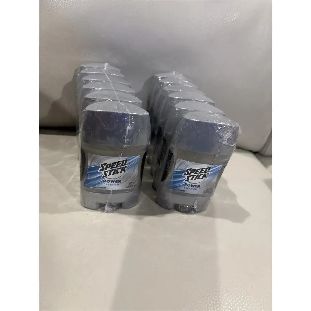 12pk  Power Clear Gel Men Men`s Antiperspirant Deodorant 3.0 oz by Speed Stick
