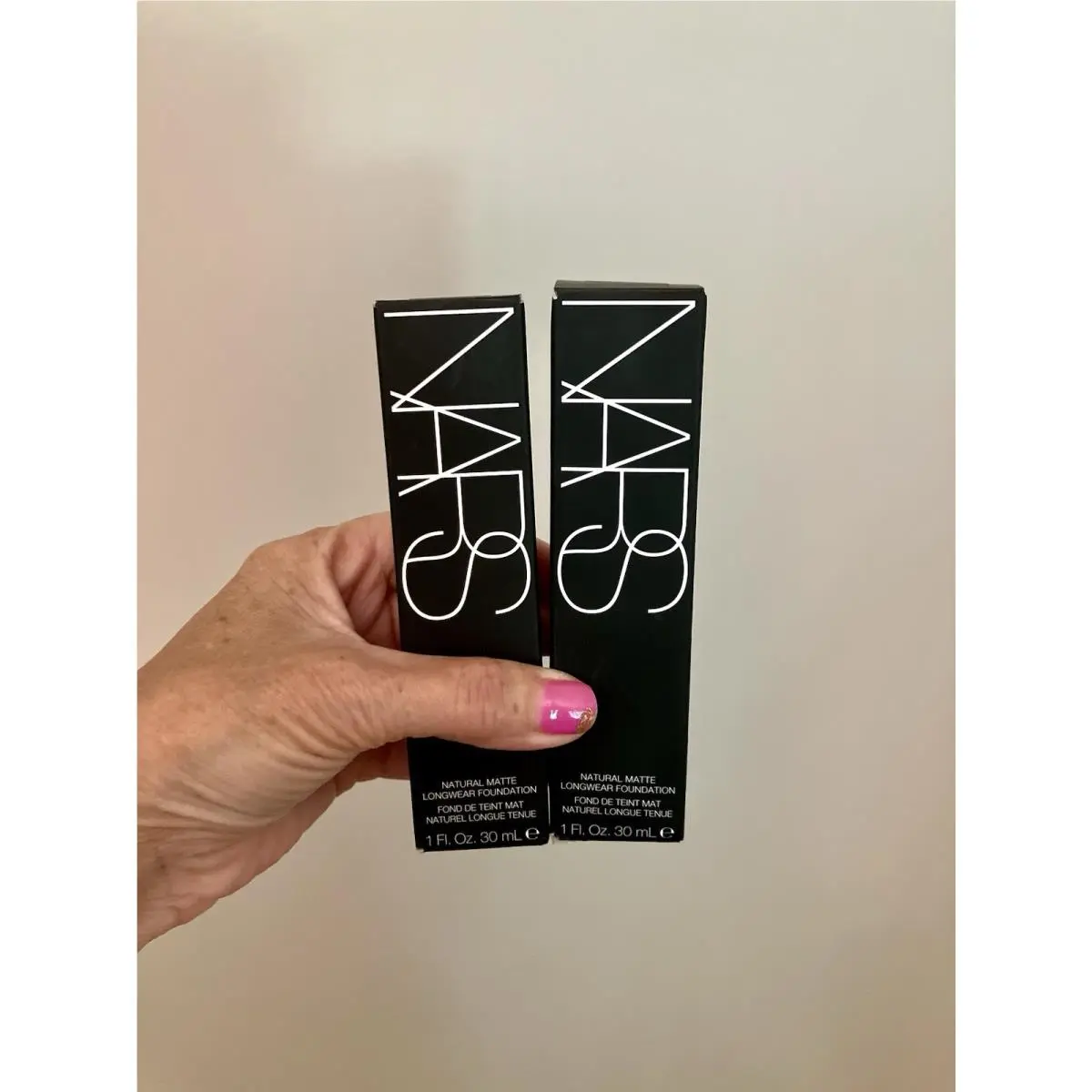 Lot 2 Nars Natural Matte Radiant Longwear Foundation Deep 5 Zambie 1 oz