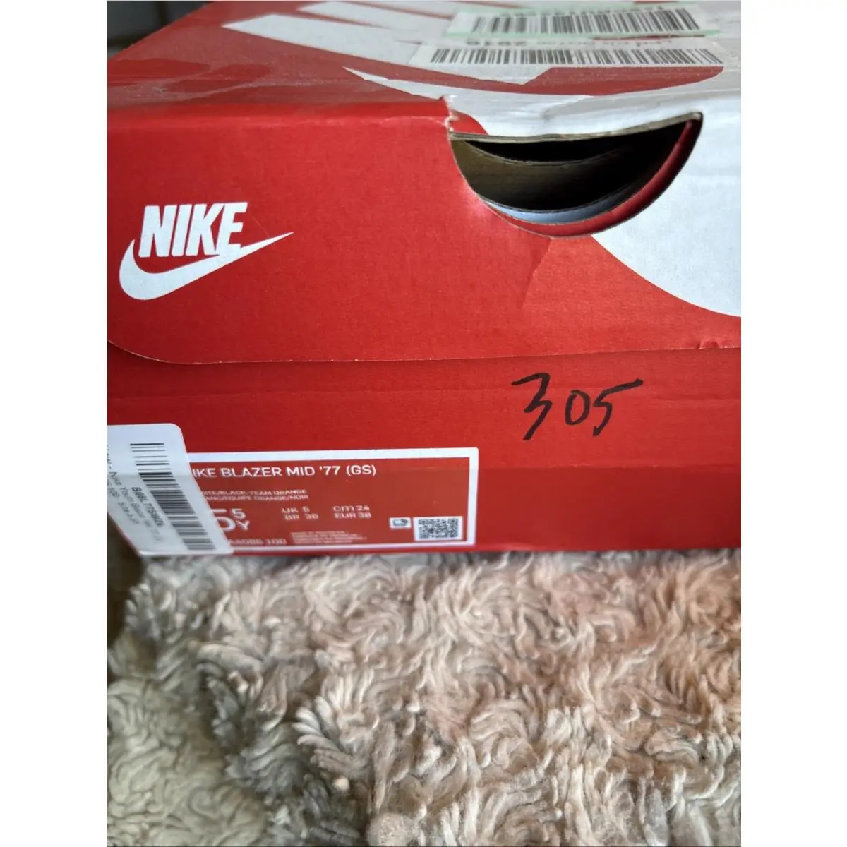 Nike shoes - Nike Blazer Mid 77 - Blazer Mid - DA4086100 DA4086-100 - White 5