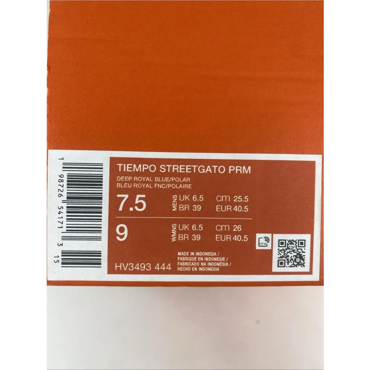Nike shoes - Nike Tiempo Streetgato - Tiempo Streetgato - HV3493 444 - Blue (UPC: 198726541713) 8