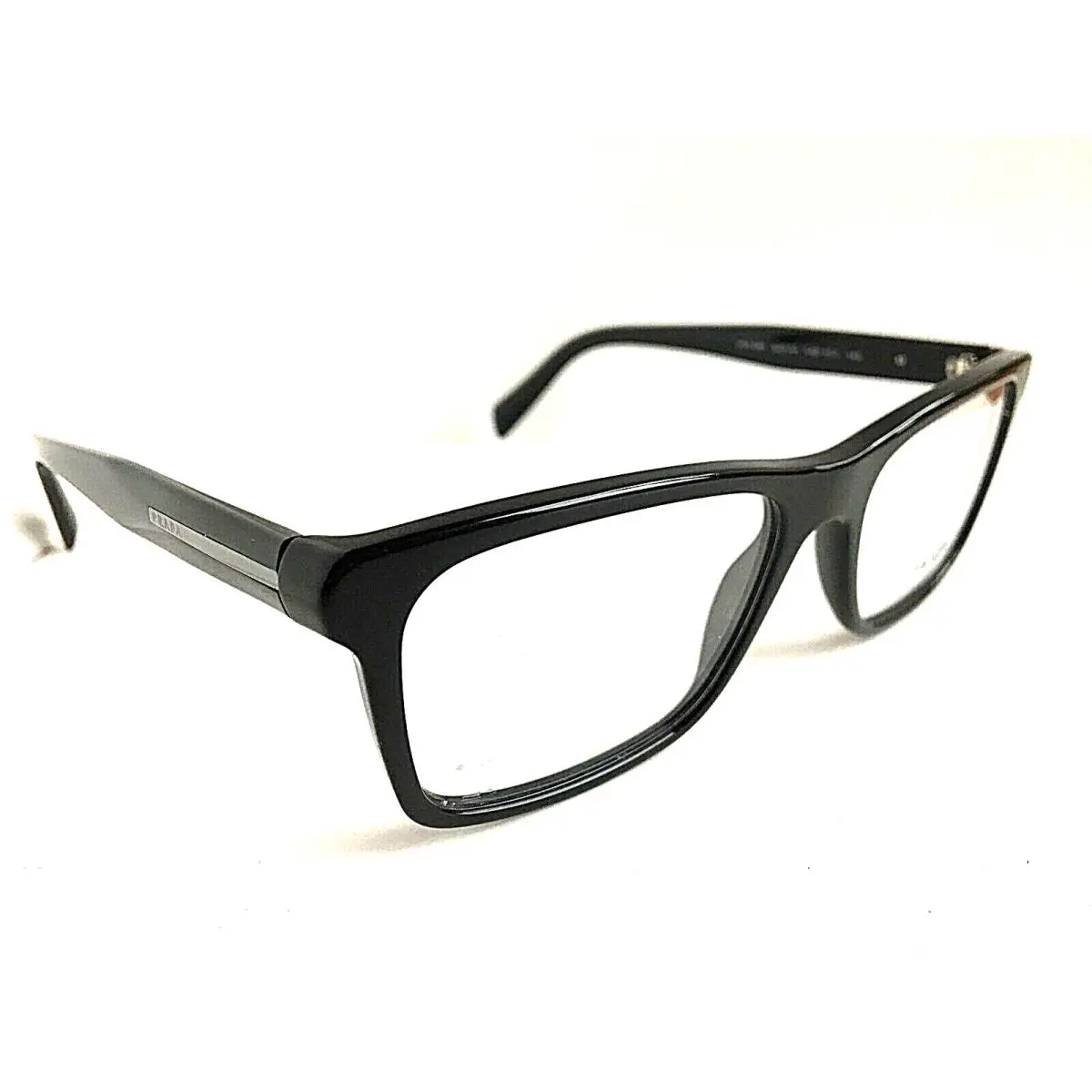 Prada Vpr 06R 1BO-1O1 Matte Black 53mm Rx-able Men`s Eyeglasses Frame Italy