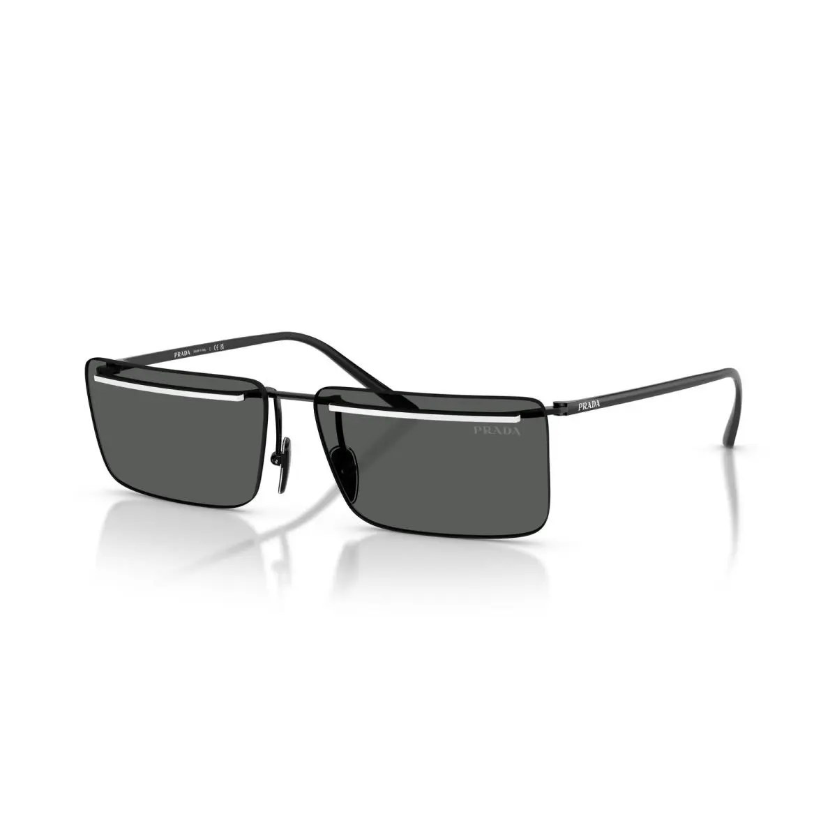 Prada C53S Sunglasses YC460T Black