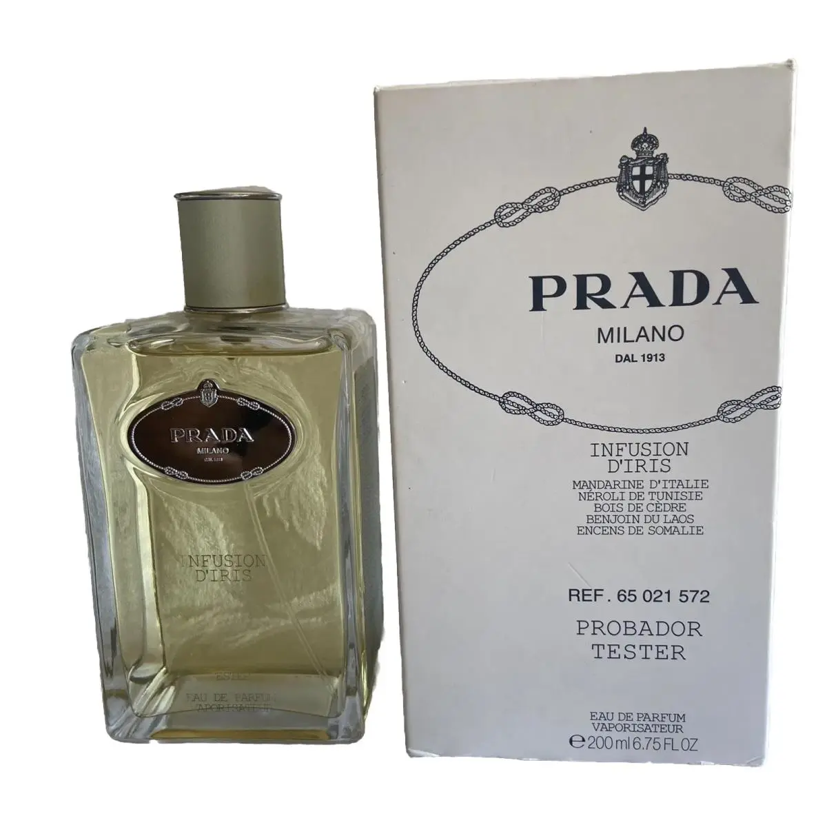 Prada Milano Infusion D`iris Eau De Parfum For Women e200m￼l 6.75 FL Oz