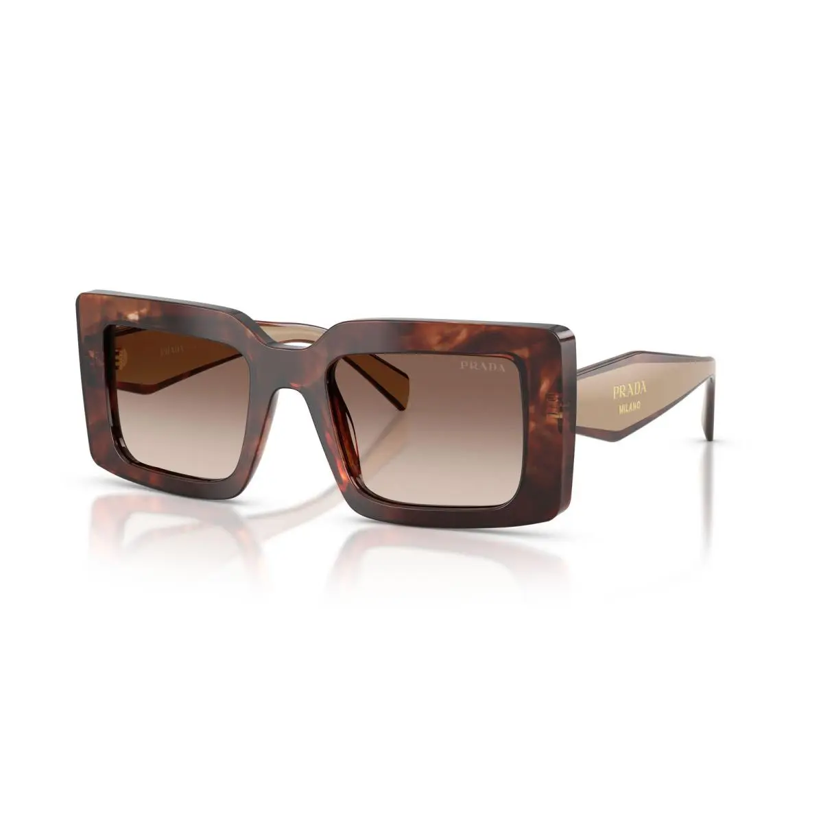 Prada D01SF Sunglasses 00K10S Tortoise