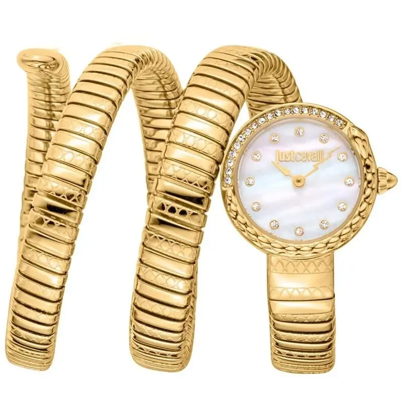 JC1L302M0025 Women`s Ipyg Bracelet Mop Dial Quartz Watch by Just Cavalli