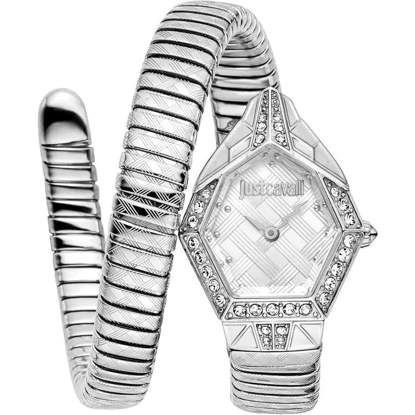 JC1L303M0015 Women`s Stainless Steel Bracelet Quartz Watch by Just Cavalli