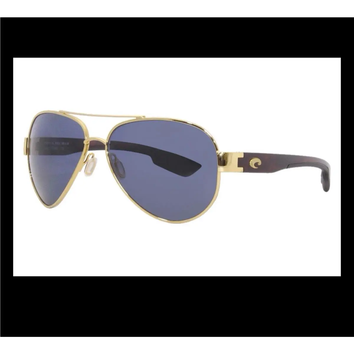 Costa Del Mar South Point SO26 Tortoise/gold Frame Black 580P Lenses