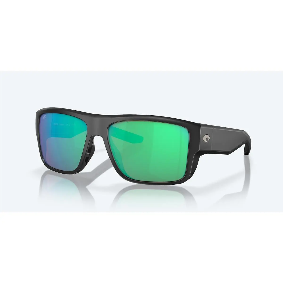 Costa Del Mar Taxman Matte Black/green Mirror 580G Polarized 59 mm Sunglasses