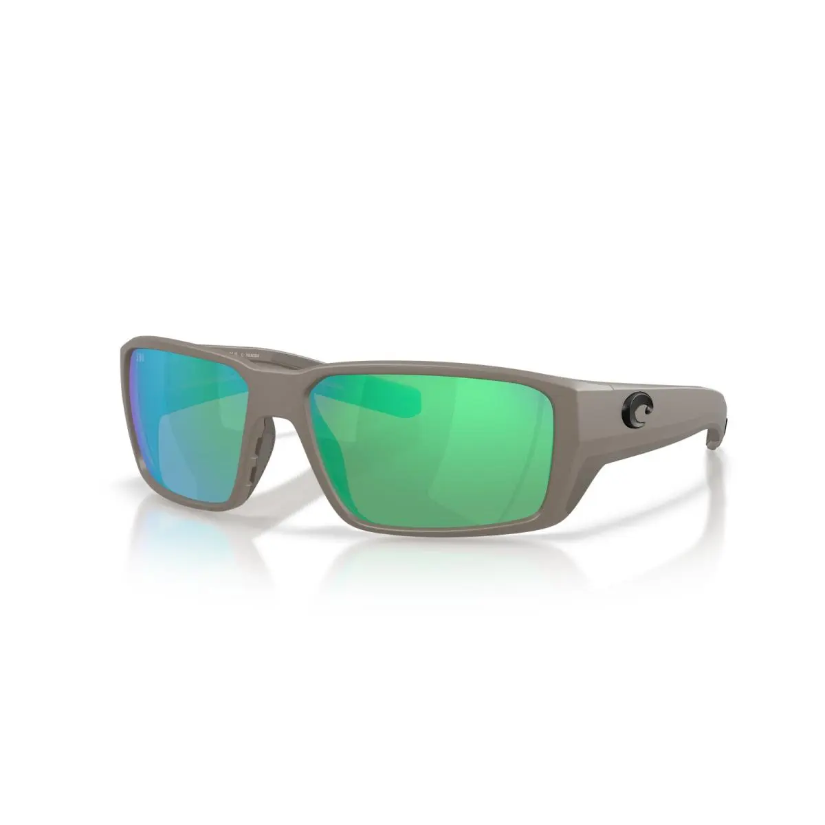 Costa Del Mar Fantail Pro Matte Olive Shale/green Mirror 580G Polar Sunglasses