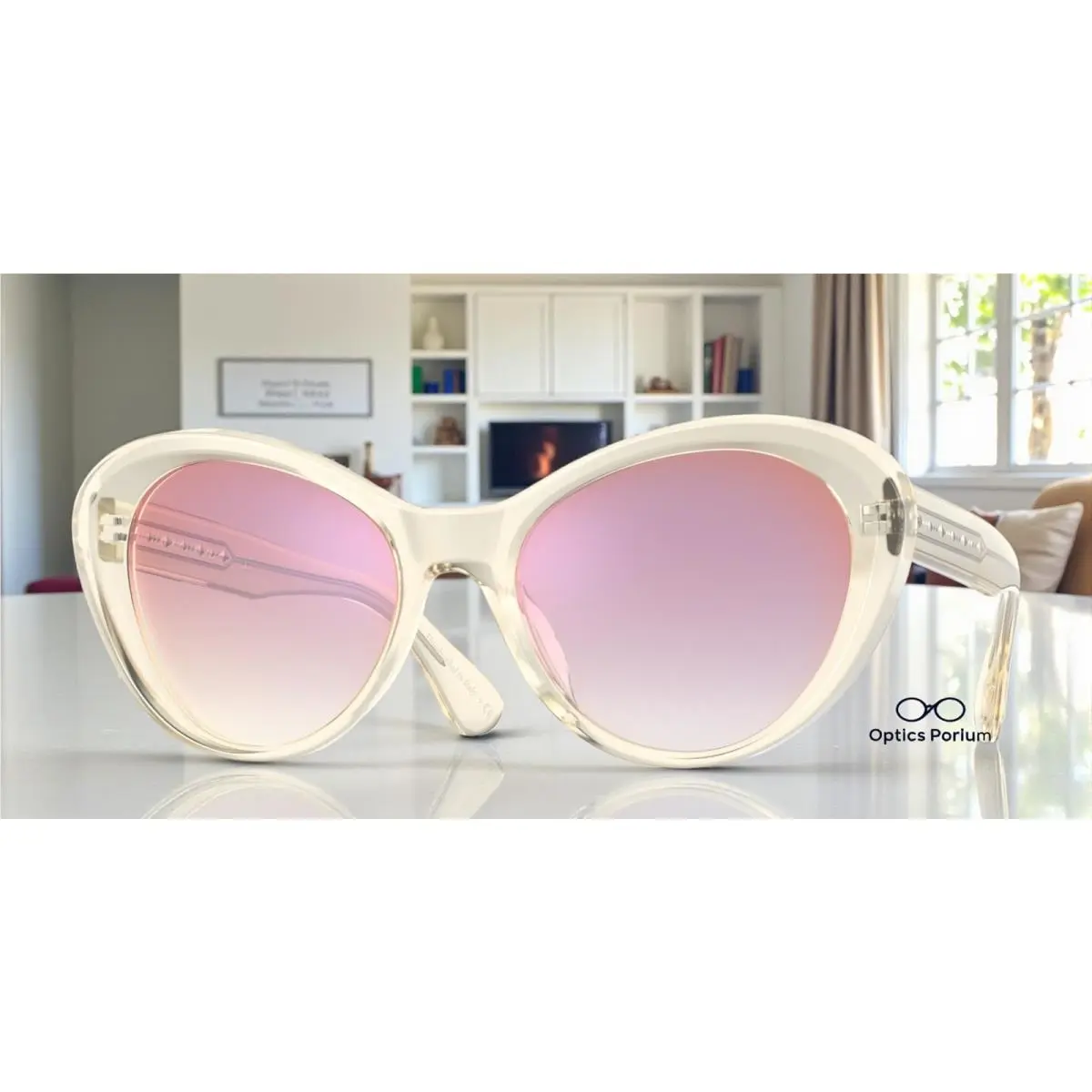 Oliver Peoples OV5420SU 1692H9 Zarene Citrine Pink Gradiet 55 Women`s Sunglasses