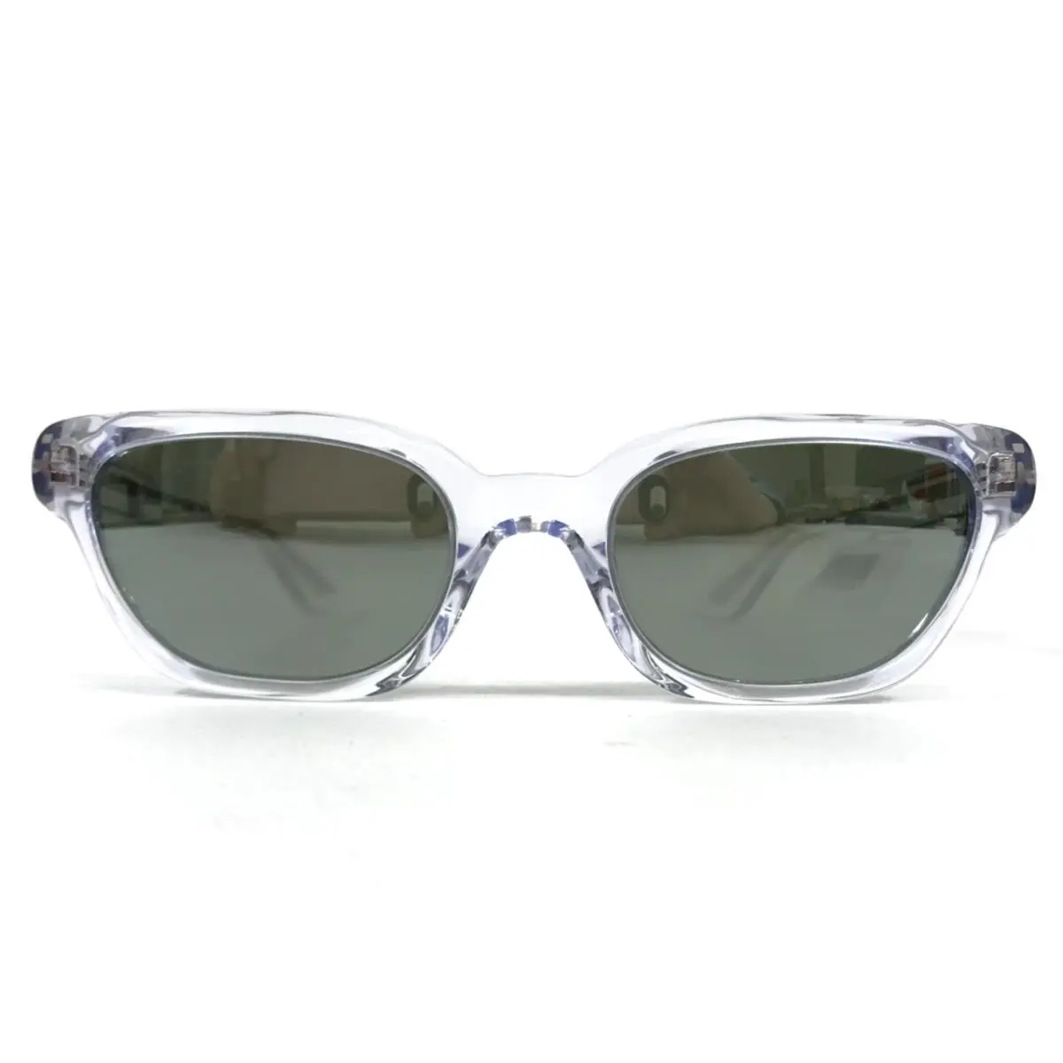 x Khaite Sunglasses OV5512SU 11015C 1983C Crystal w Silver Mirror by Oliver Peoples