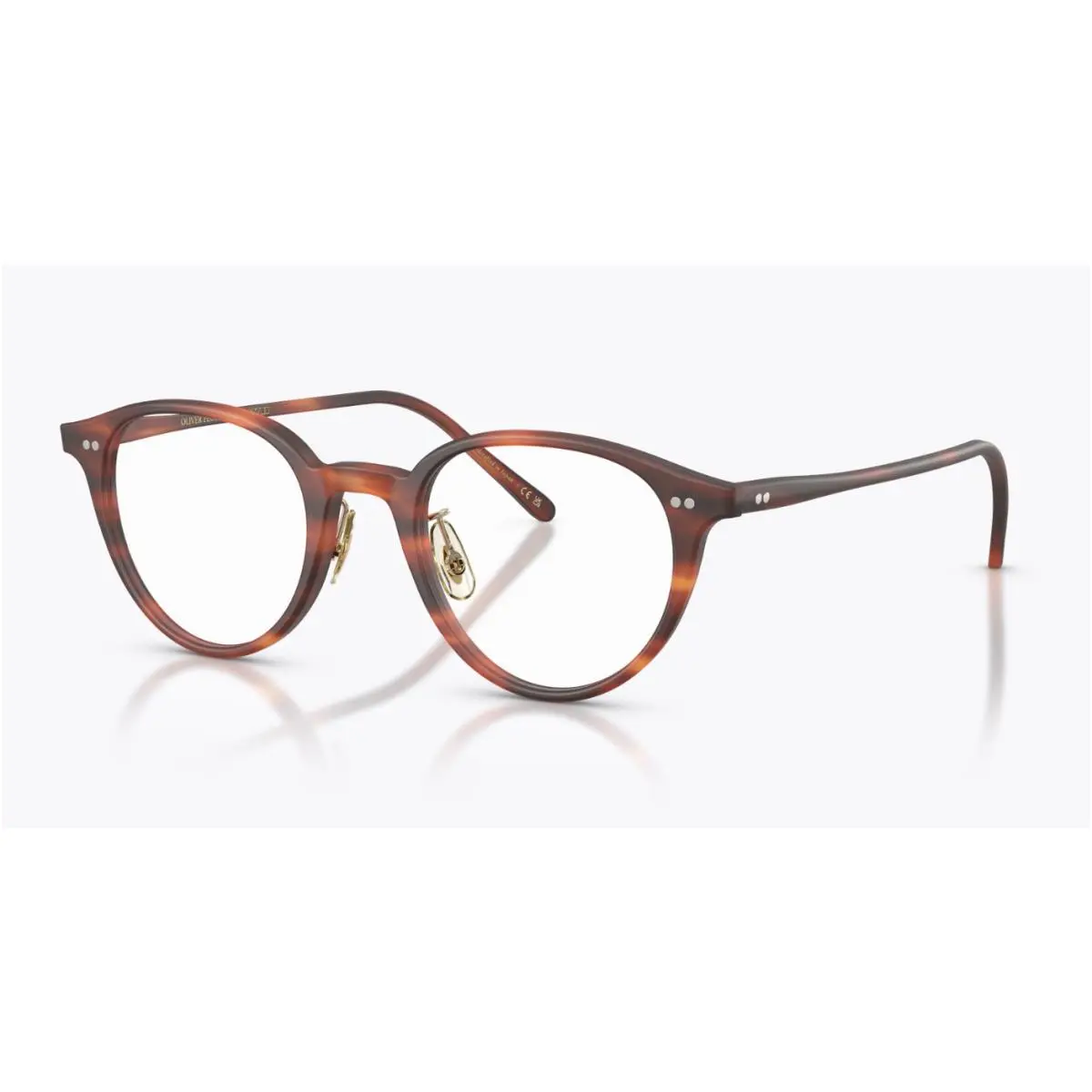 Oliver Peoples Sarelle Eyeglasses Semi-matte Koa Tortoise Demo Lens OV5577 Japan
