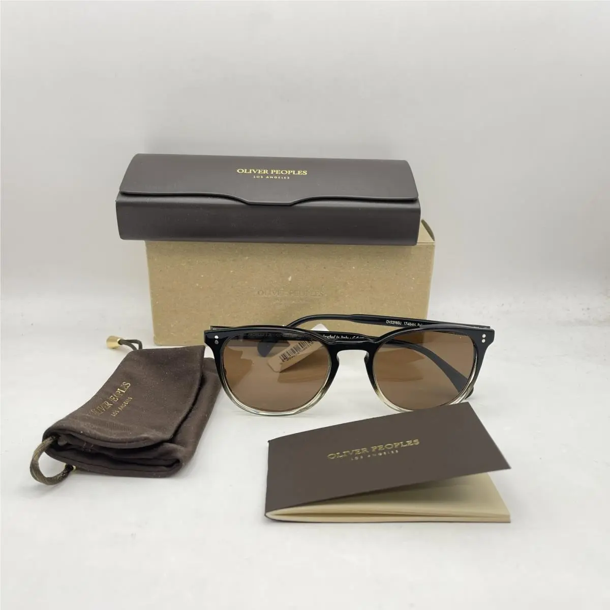 Oliver Peoples Finley Esq Polarized Full Rim Sunglasses OV5298 Kona Gradient