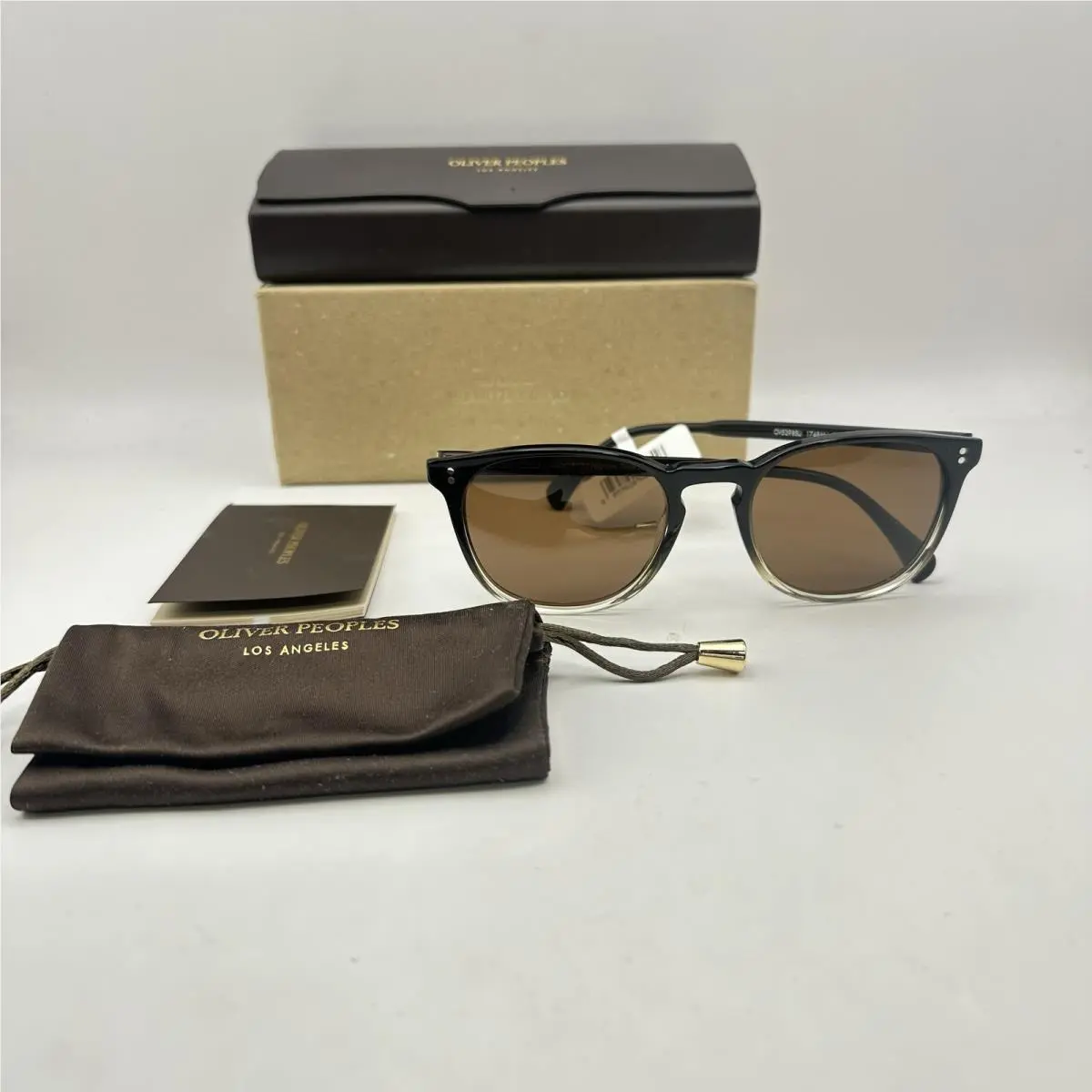Oliver Peoples Finley Esq Polarized Full Rim Sunglasses OV5298 Kona Gradient