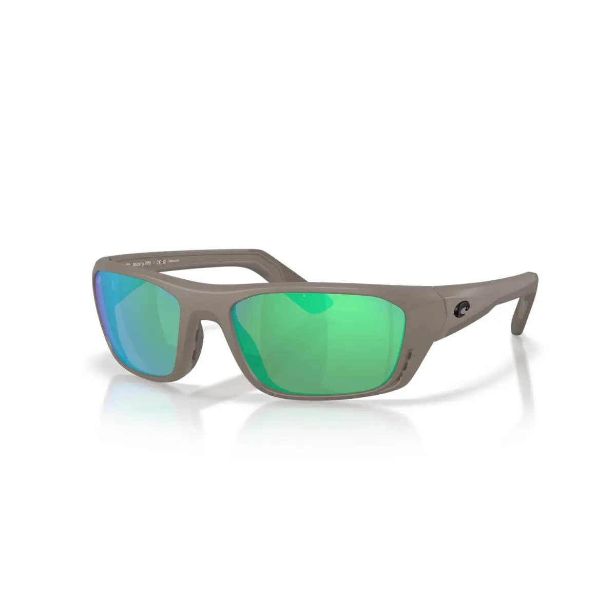 Costa Del Mar Whitetip Pro Matte Olive Shale/green Mirror 580G Polar Sunglasses