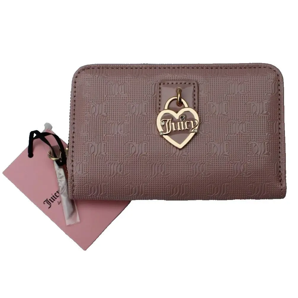 Juicy Couture Pink Flash Simply Perfect Multi Compartment Bifold Wallet