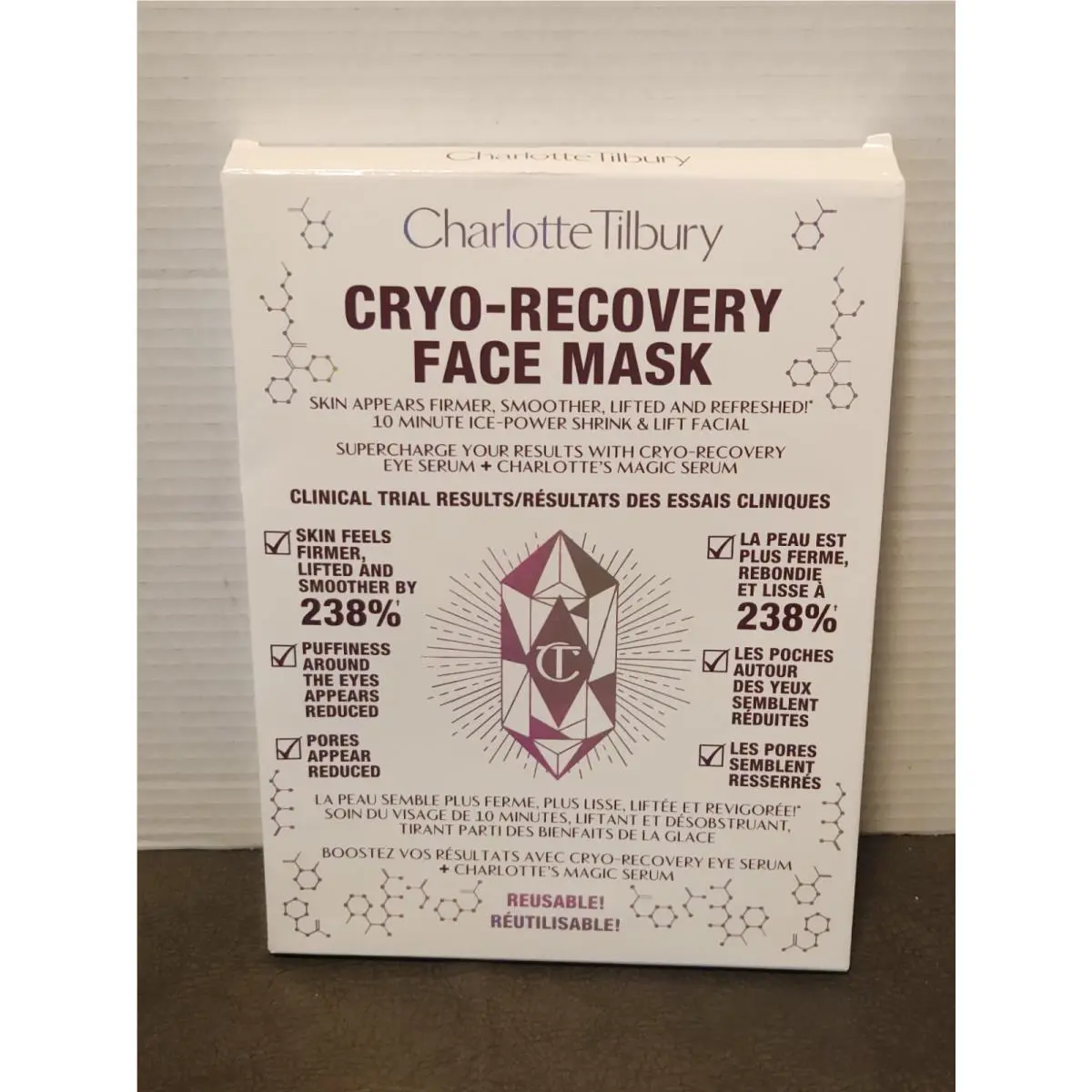 Cryo-recovery Face Mask Ice Power Lift Effect Htf by Charlotte Tilbury
