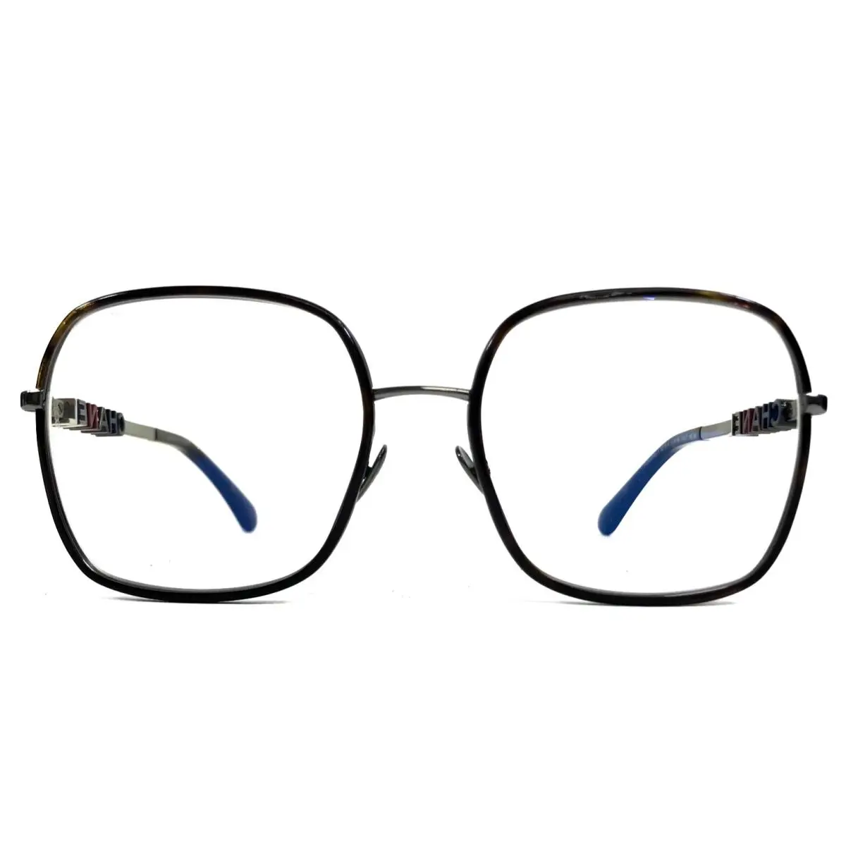 Eyeglasses Frames 2215-S c.108/SB Dark Havana Blue Light Block 54-17-135 by Chanel