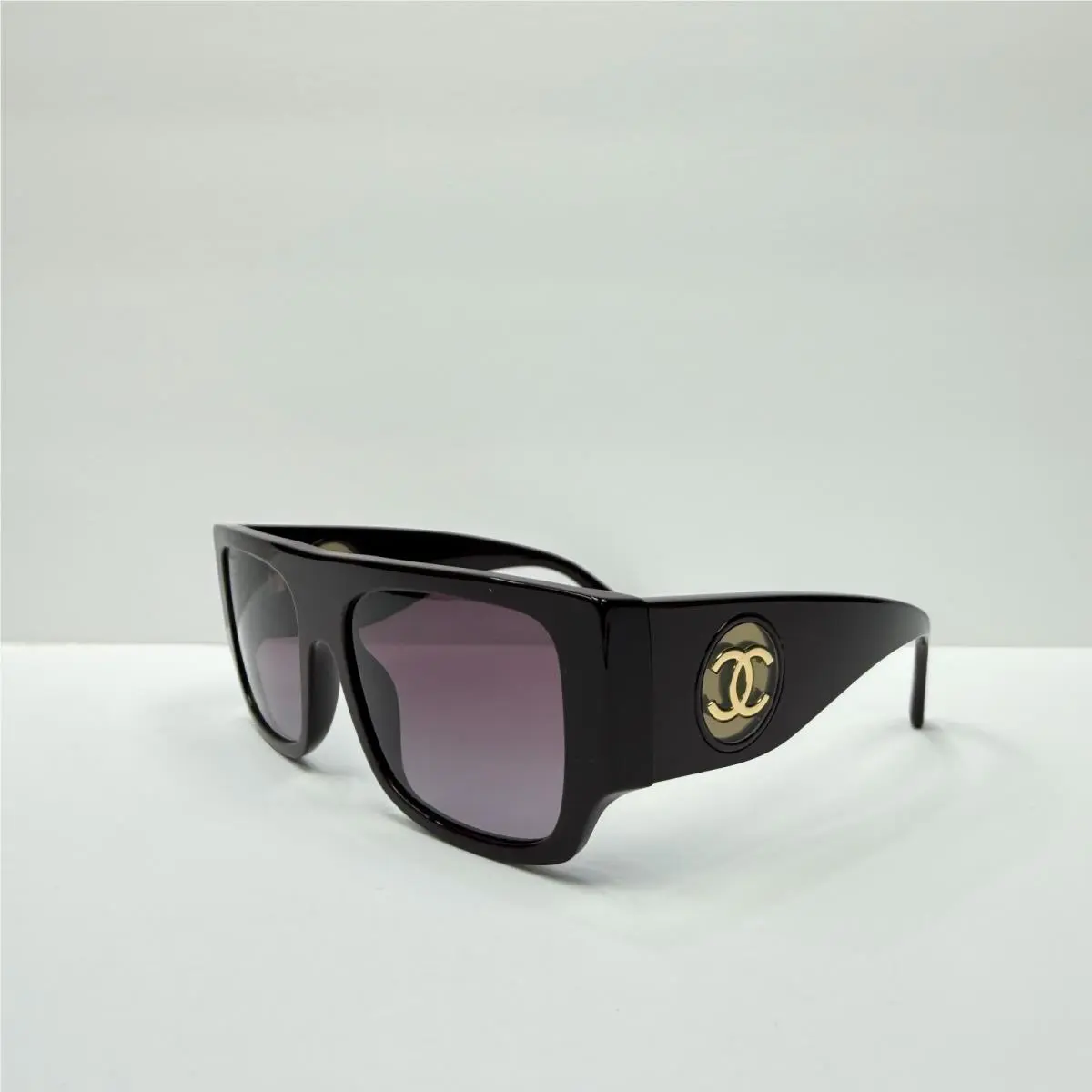 CH 5549 1461/S1 Red Frame w/ Purple Lenses by Chanel