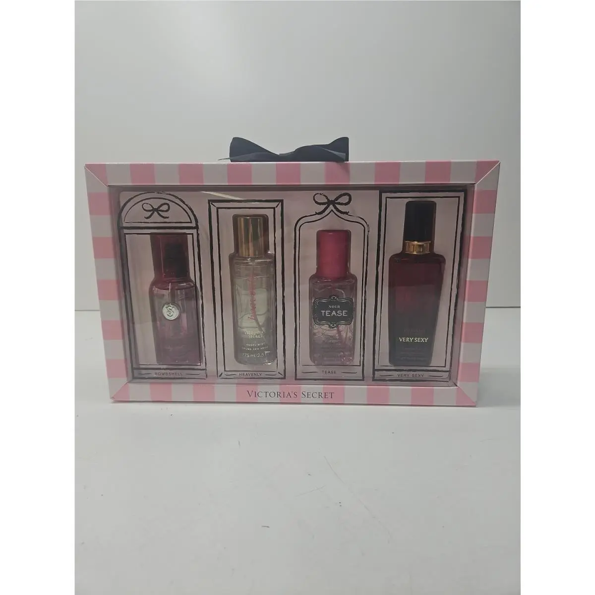 Victorias Secret 4 Piece Body Mist Gift Set Bombshell Heavenly Tease Very Sexy by Victoria's Secret