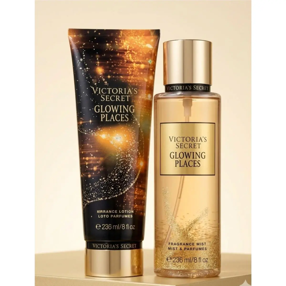 Victoria Secret Glowing Places Body Mist Body Cream