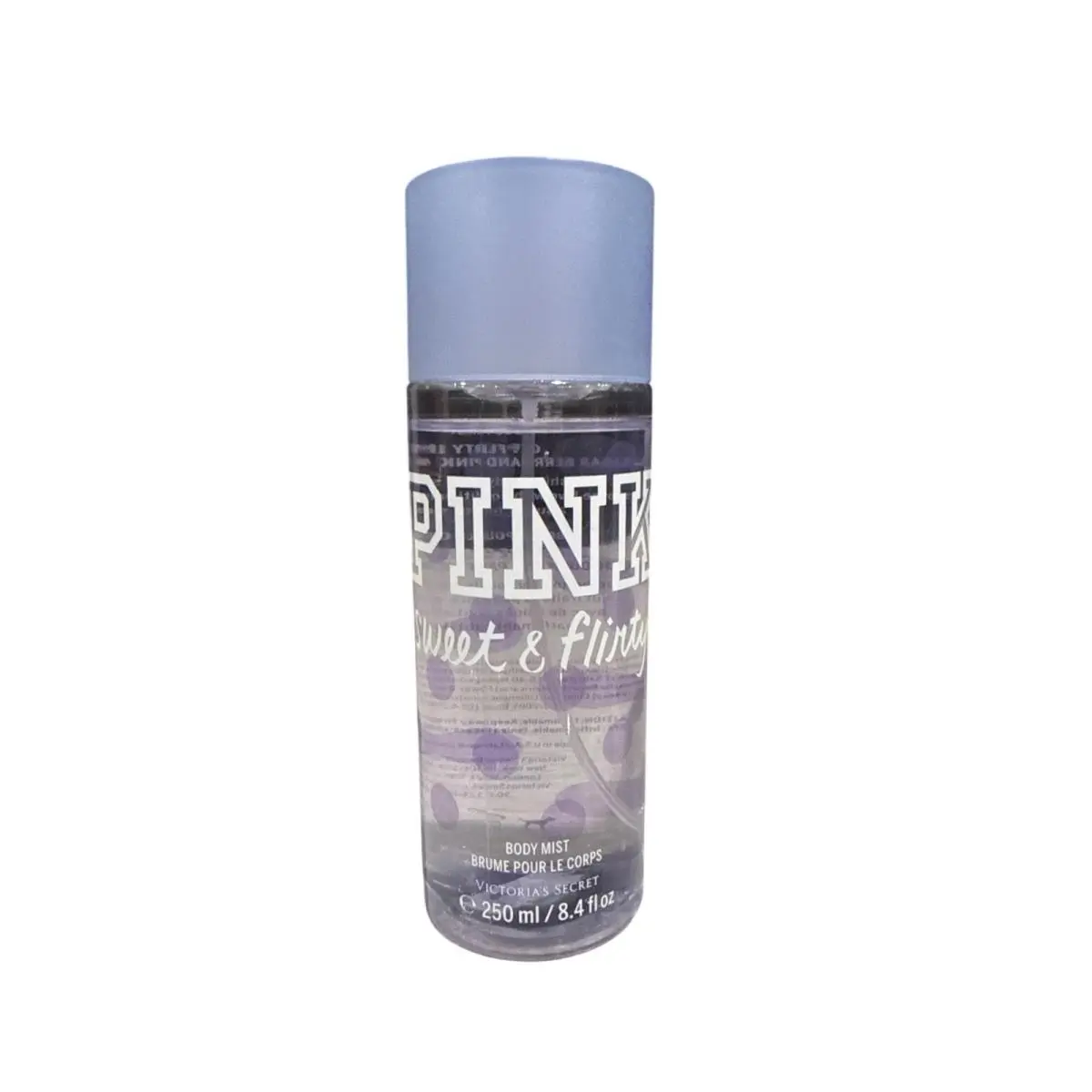 Victoria`s Secret Pink Sweet Flirty Body Mist Sugar Berry Pink Grapefruit 8.4 oz Almost Full