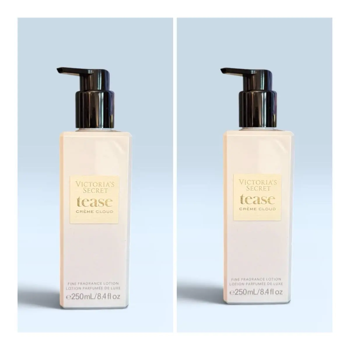 Victoria`s Secret Tease Créme Cloud Fragrance Lotion 8.4 Fl.oz. Lot of 2