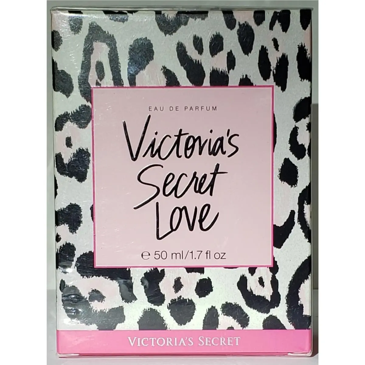 Victoria`s Secret Love Animal Print Eau de Parfum Edp Perfume 1.7 oz
