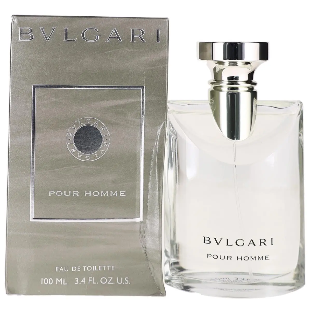 Pour Homme by Bvlgari For Men Eau de Toilette Spray 3.4oz Shopworn