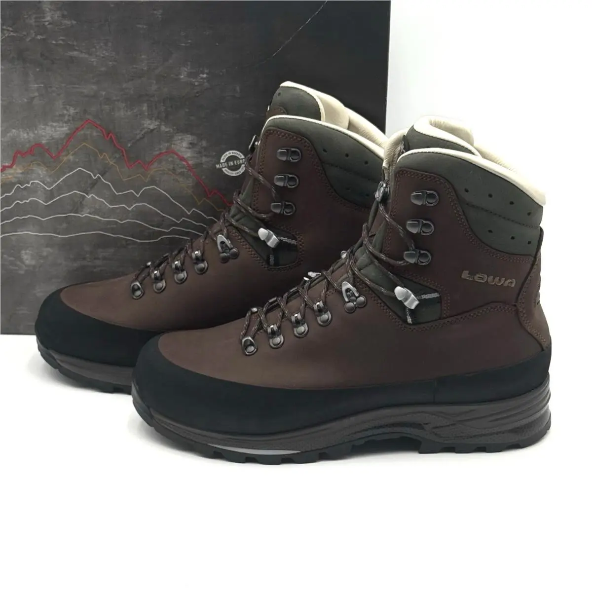 Lowa shoes - LOWA Baffin Pro LL II - 010424-4037 - Brown, Manufacturer: Chestnut/Anthracite (UPC: 840054348402) 0